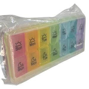7 Day A.M. and P.M. Pill Organizer Brand New Unopened